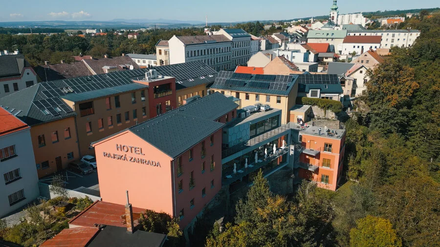 Romantika a wellness v Rajské zahradě